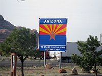 USA - Lupton AZ - Welcome to Arizona (24 Apr 2009)